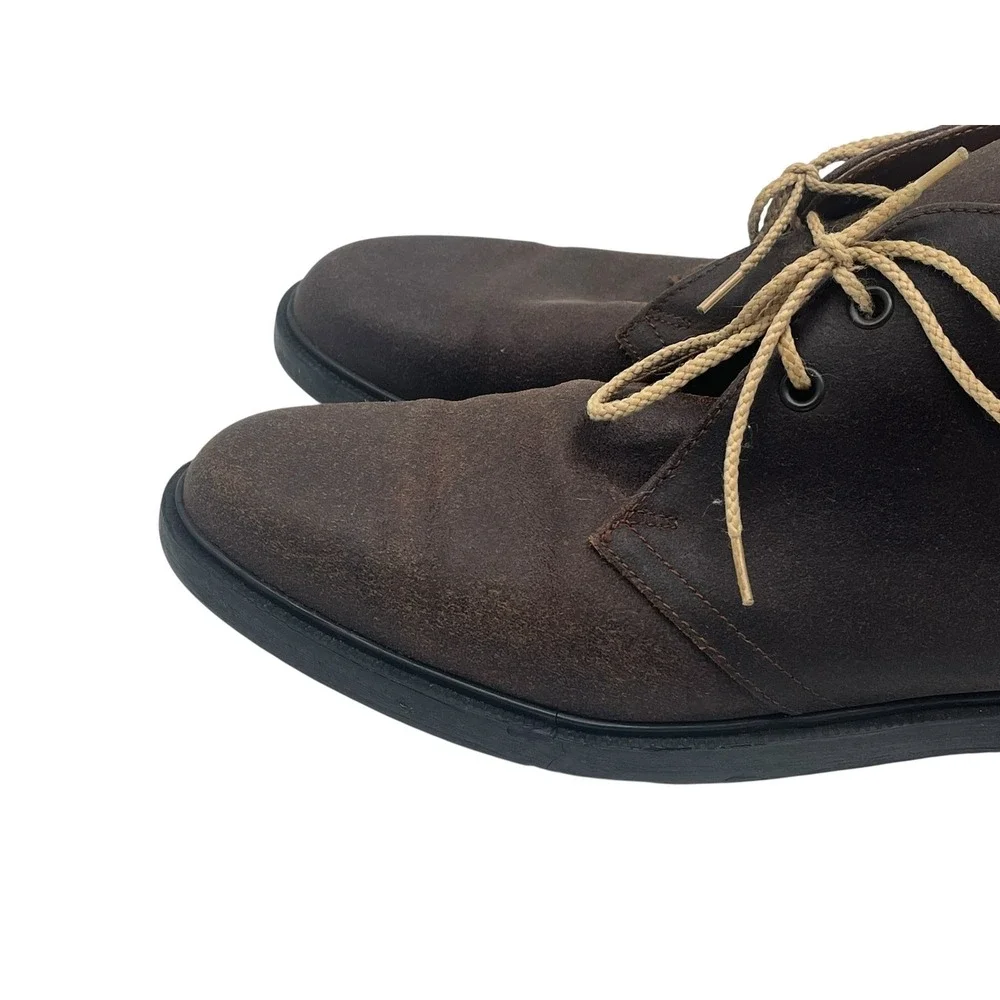 Vintage Bostonian Suede Leather Chukka Desert Boots Men Size 10M Brown 20853
